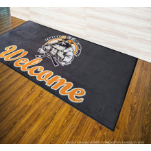 Custom logo door carpet mat Amazon hot sales printed logo indoor rubber floor mat